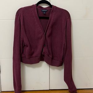 Land’s End cropped cardigan